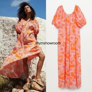 🔥Last 3🔥 MANGO Cotton maxi dress